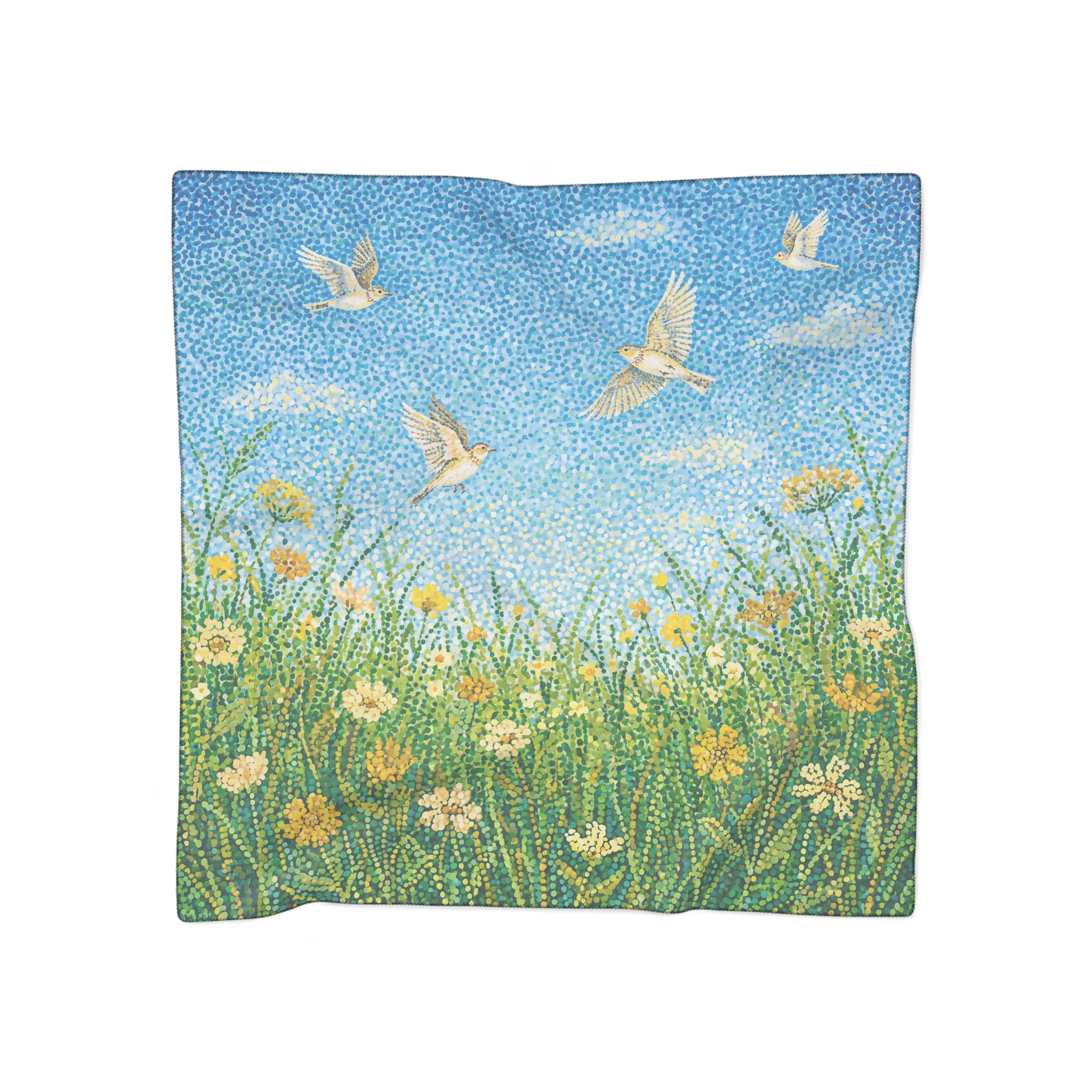 Larkfield - Lark Meadow Pointillist Scarf