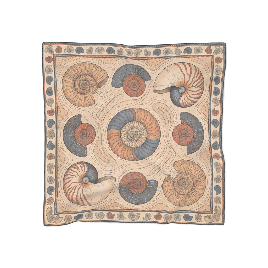 Kinross - Ammonite Fossil Study Scarf