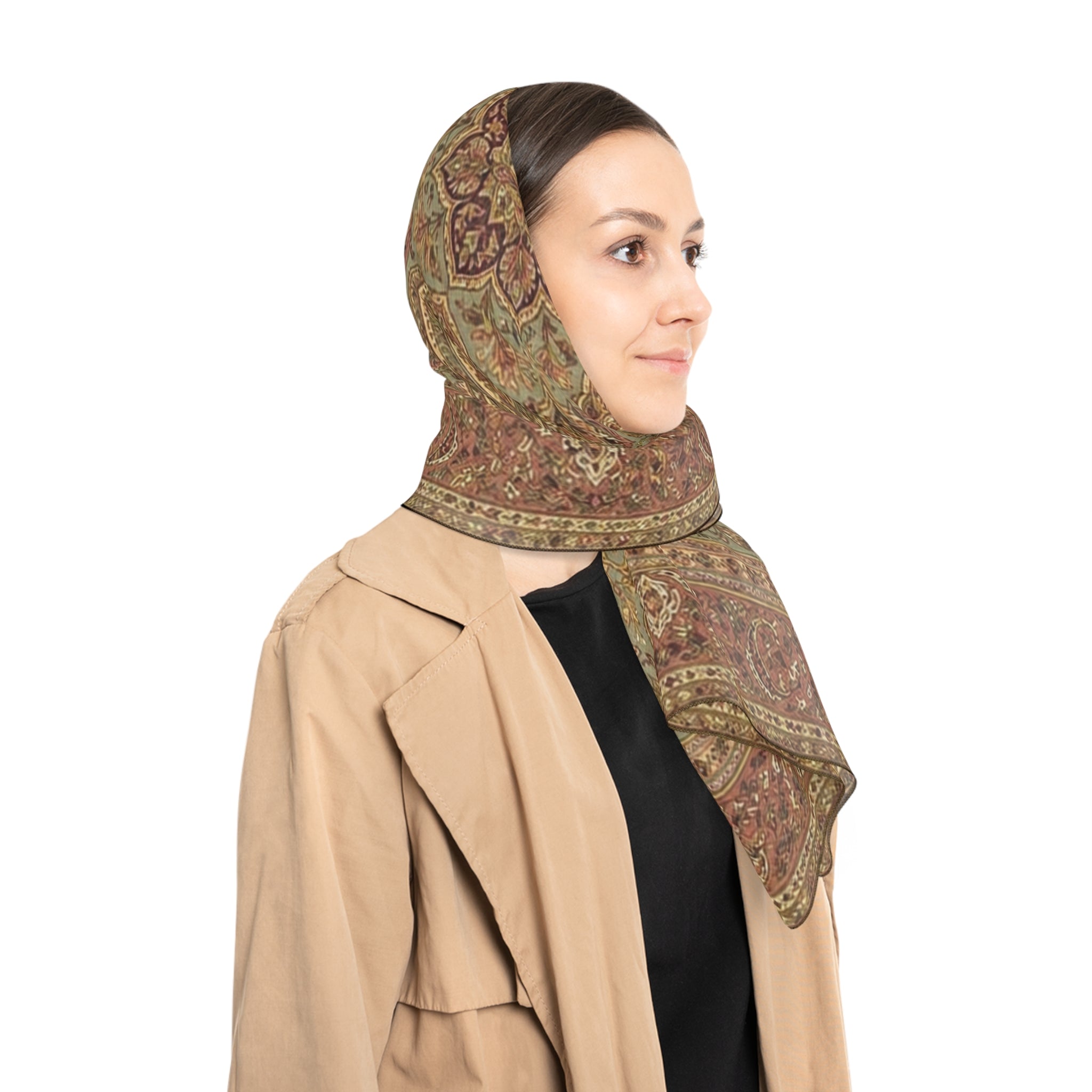 Marchesa di Ferrara Sage Vintage Paisley Scarf