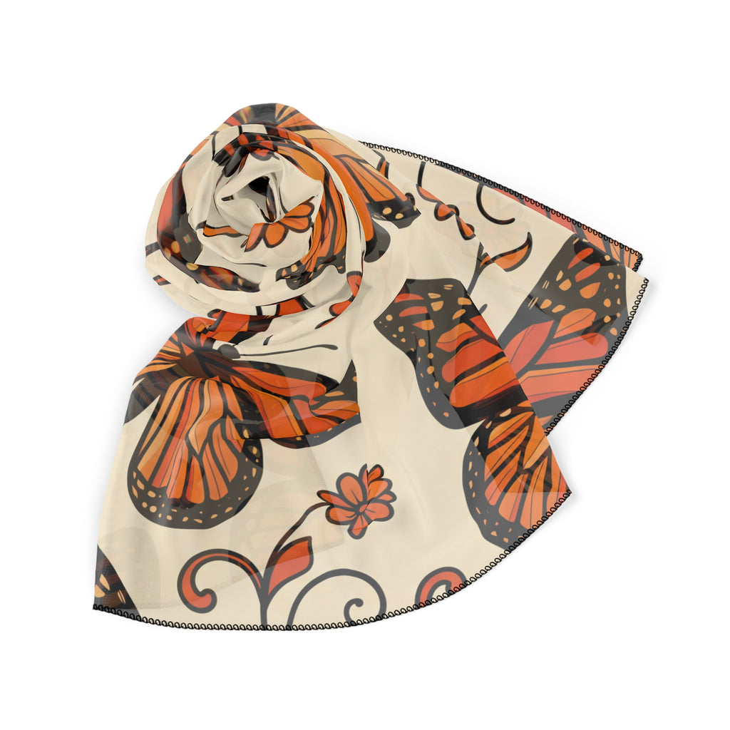Loyola - Monarch Butterfly Garden Scarf