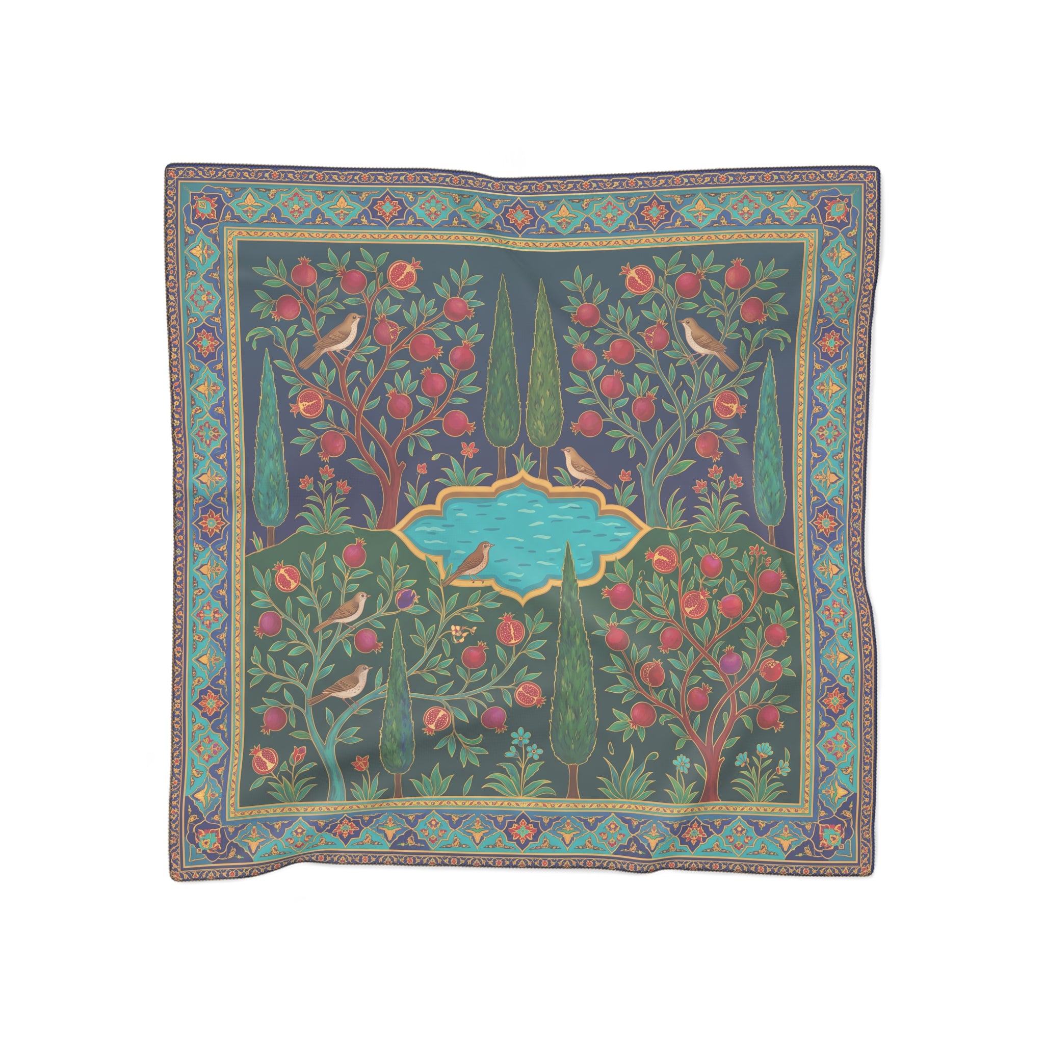 Polignac - Persian Paradise Garden Scarf