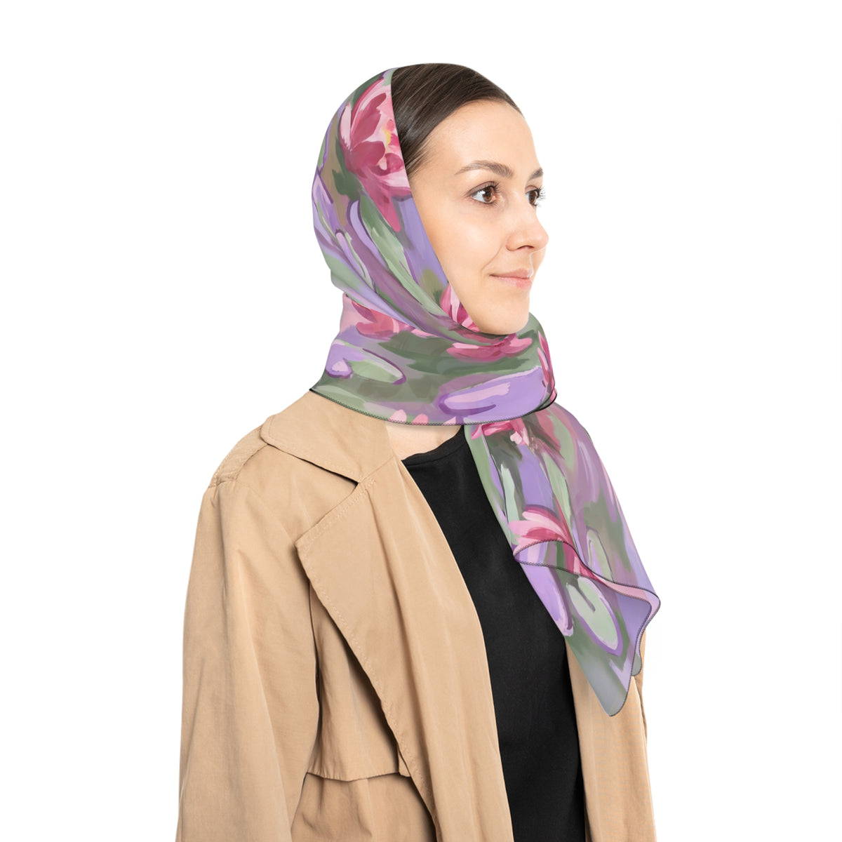 Kincaid - Water Lily Pond Reflection Scarf
