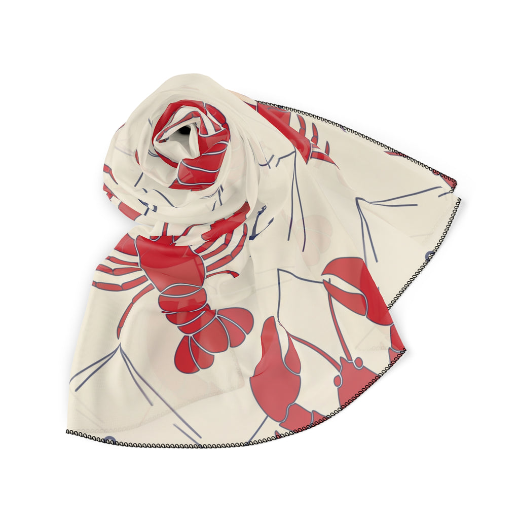 Chadwick - Scarlet Lobster Riviera Scarf
