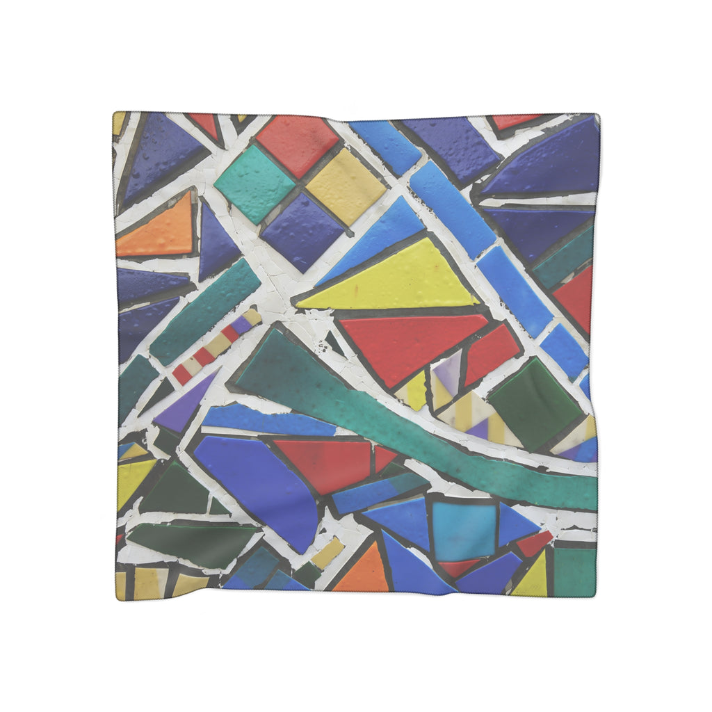 Arlington - Vibrant Mosaic Fragments Scarf