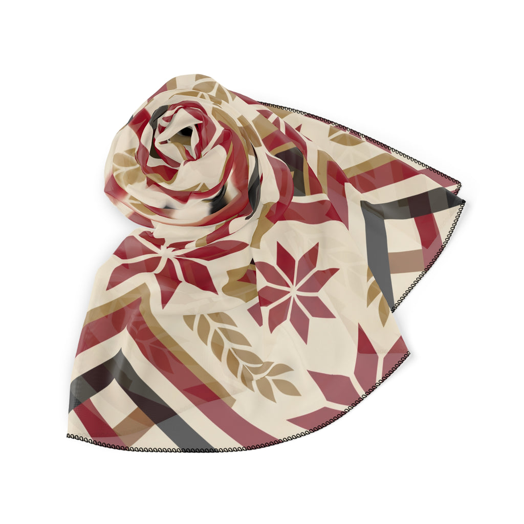 Quijada - Pysanky Egg Mosaic Scarf
