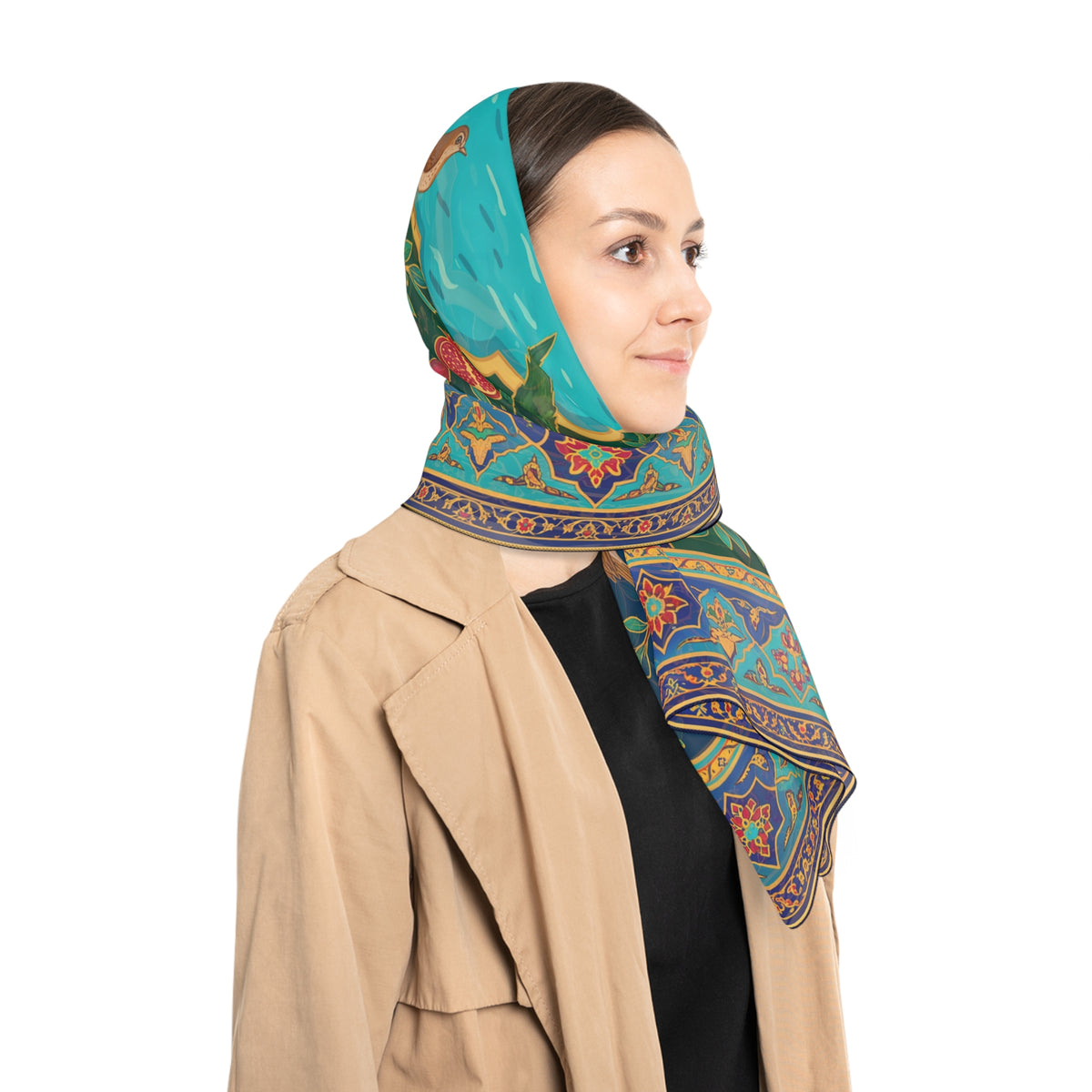 Polignac - Persian Paradise Garden Scarf