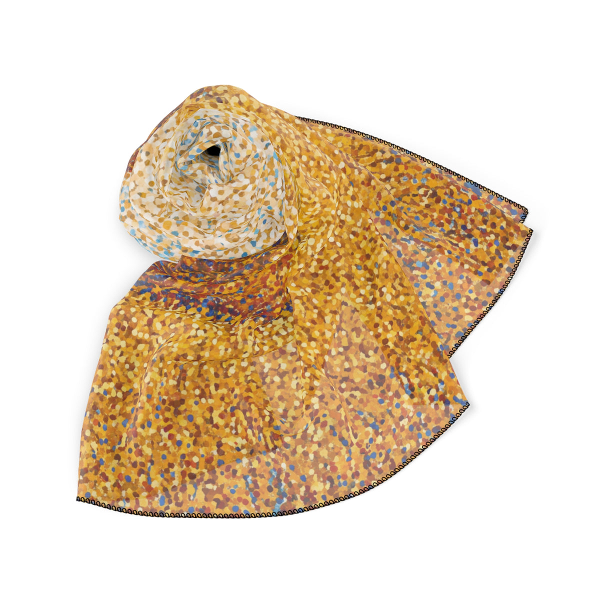 Casterbridge - Harvest Field Pointillist Scarf