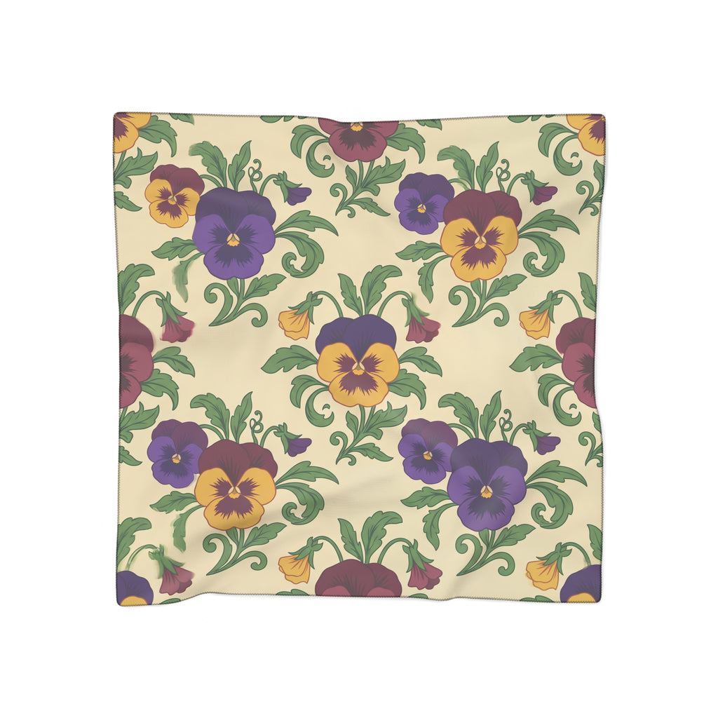 Chartwell - Velvet Pansy Patch Scarf