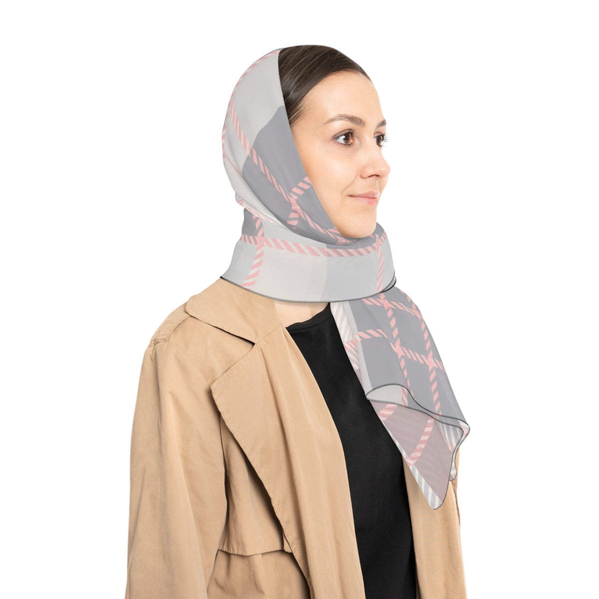 Ashwell - Blush Glen Plaid Scarf