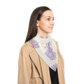 Castelmaure - Lavender Bouquet Toile Scarf