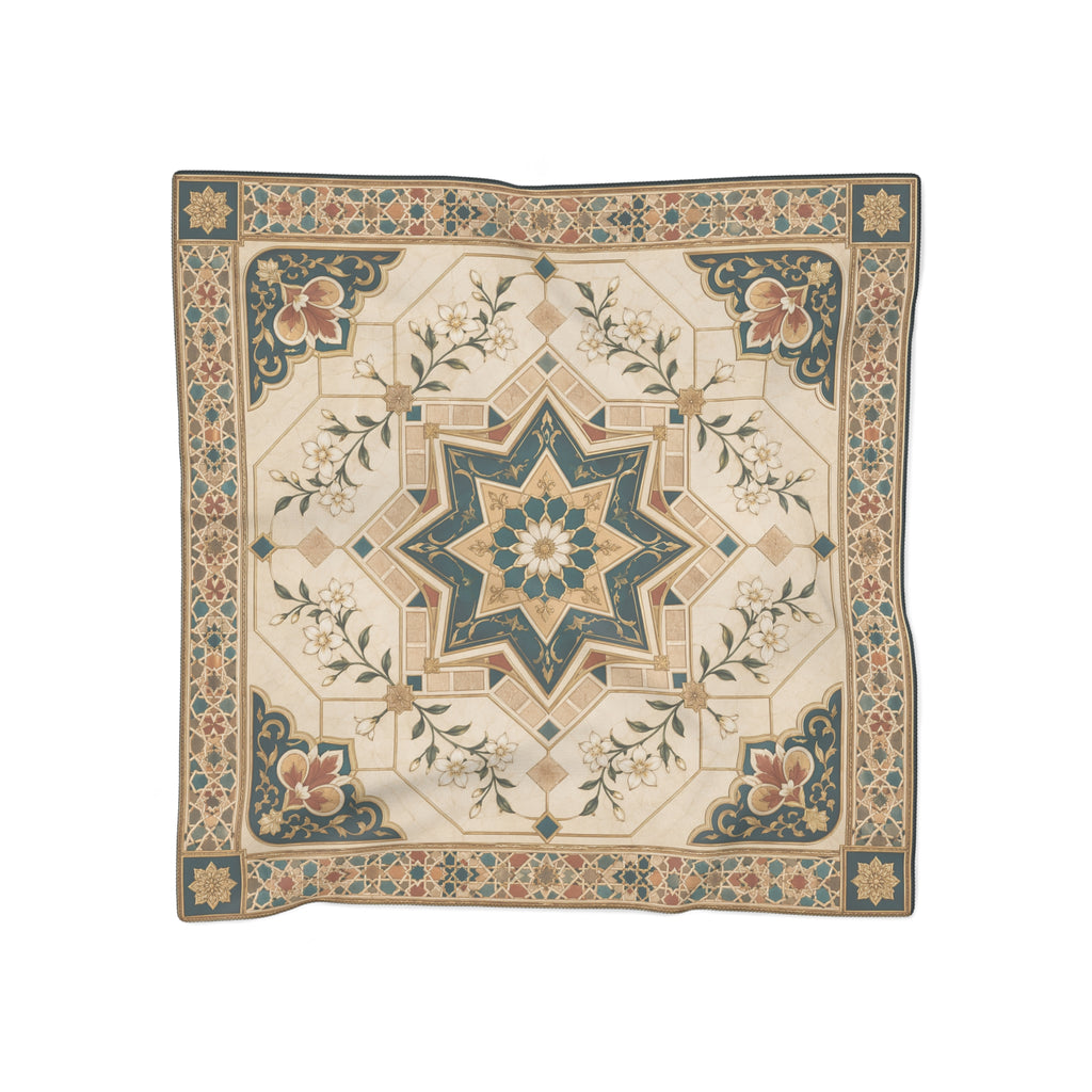 Duchess of Azure Mosaic Scarf