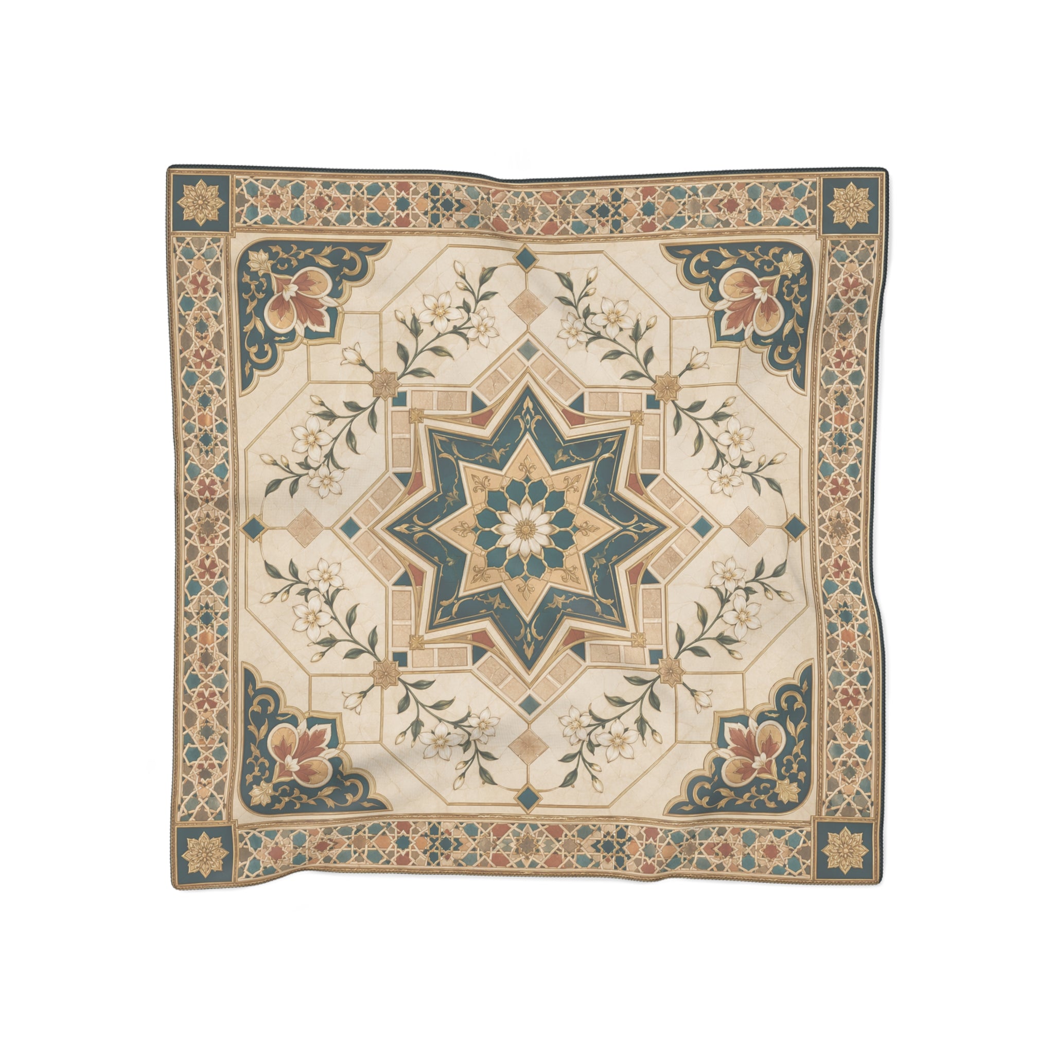 Duchess of Azure Mosaic Scarf
