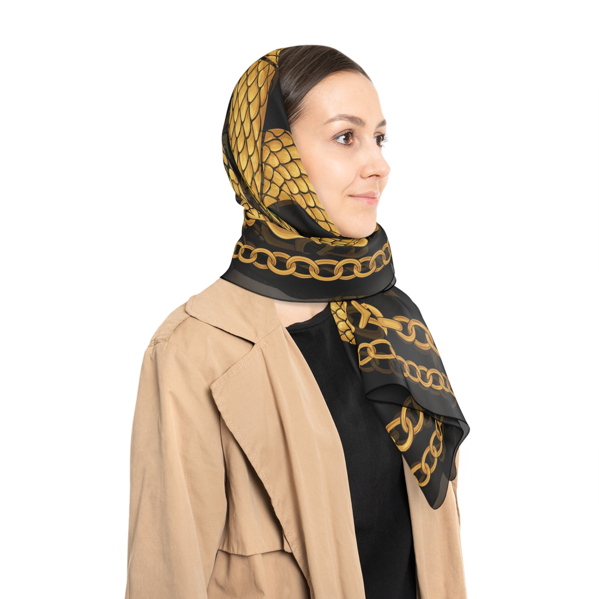 Lyndhurst - Gilded Serpent Knot Scarf