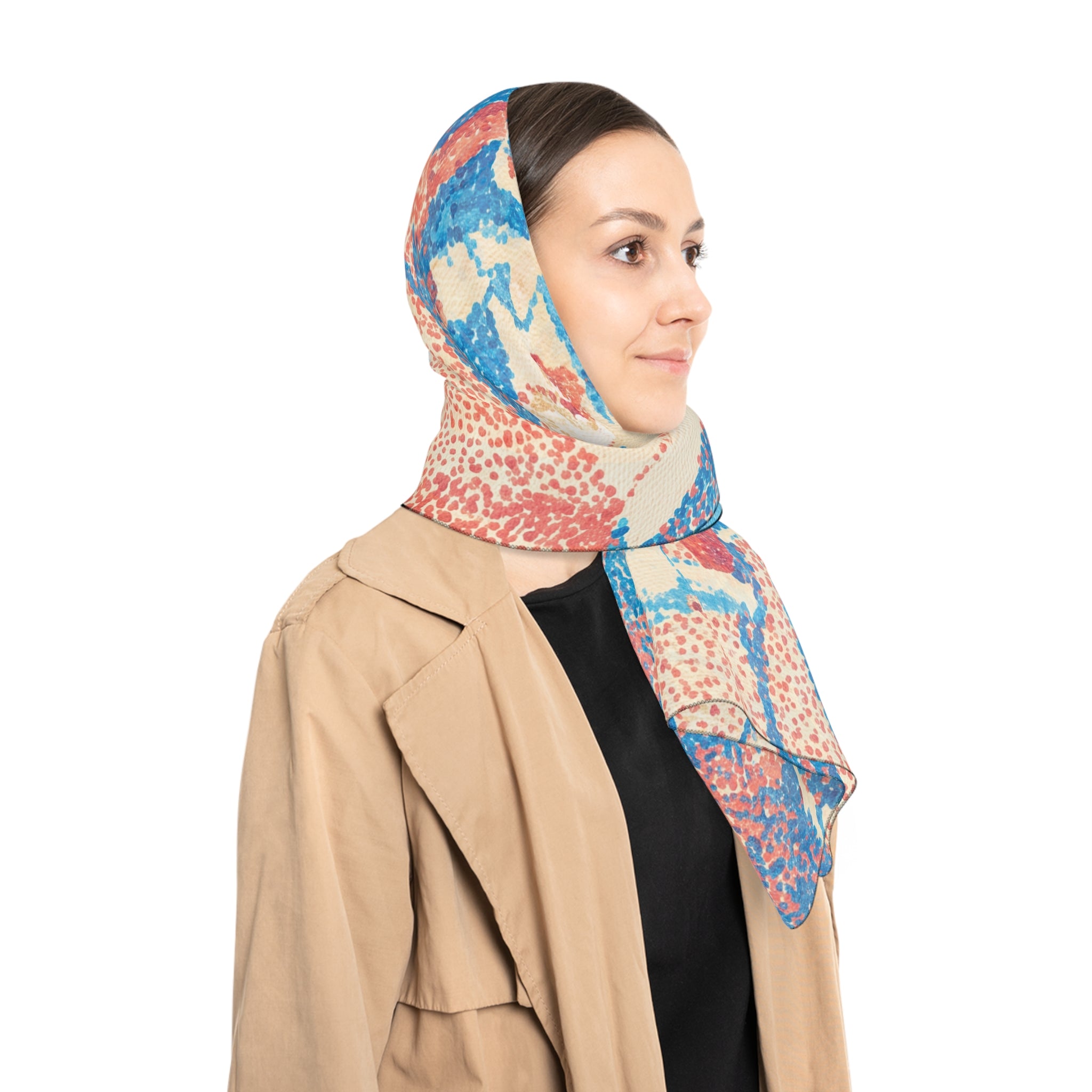 Duval - Seaside Promenade Pointillist Scarf