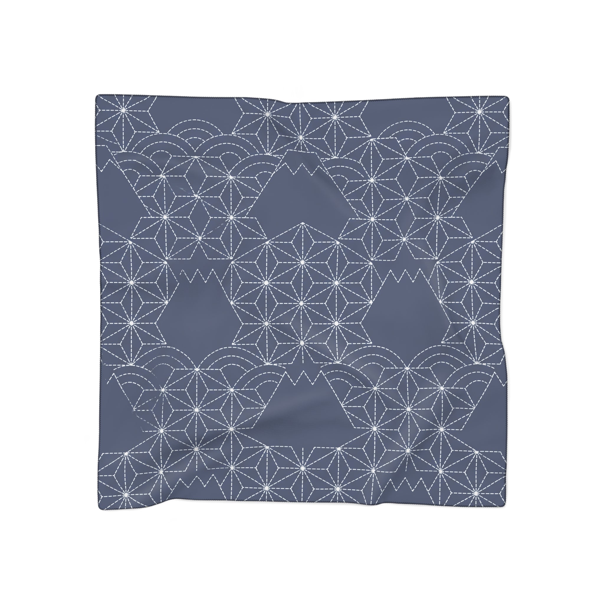 Narváez - Sashiko Stitch Wave Scarf