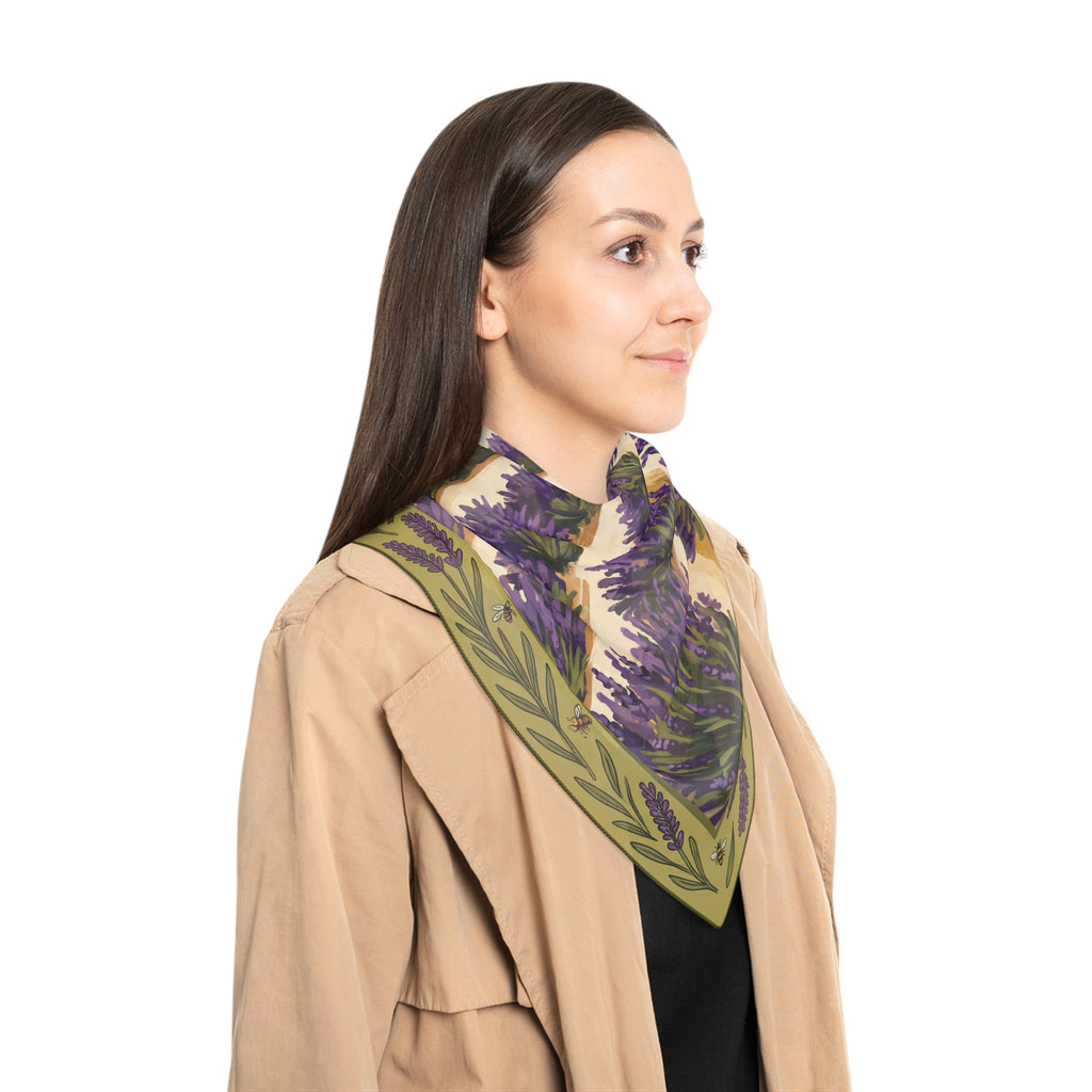 Duvernay - Lavender Field Stripe Scarf