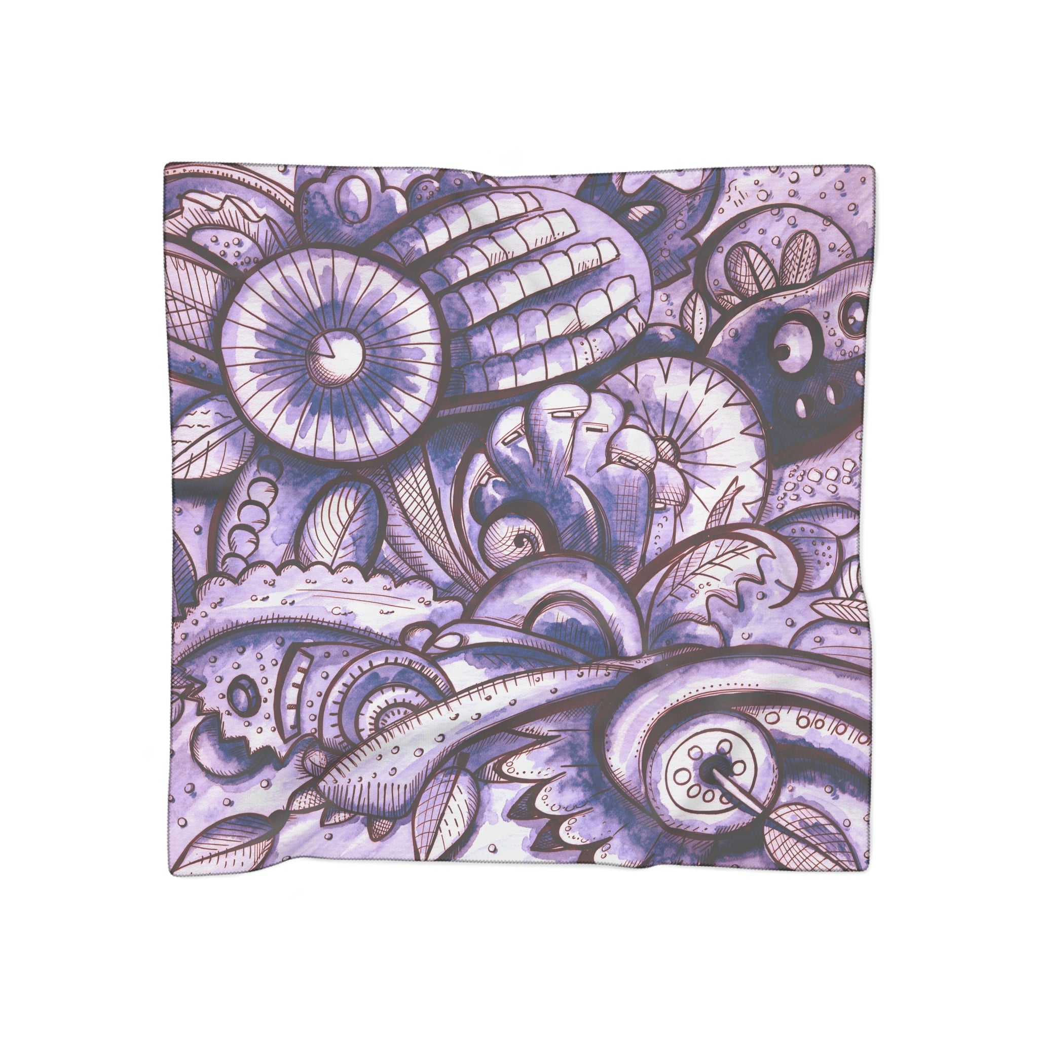 Godolphin - Amethyst Ink Bloom Scarf