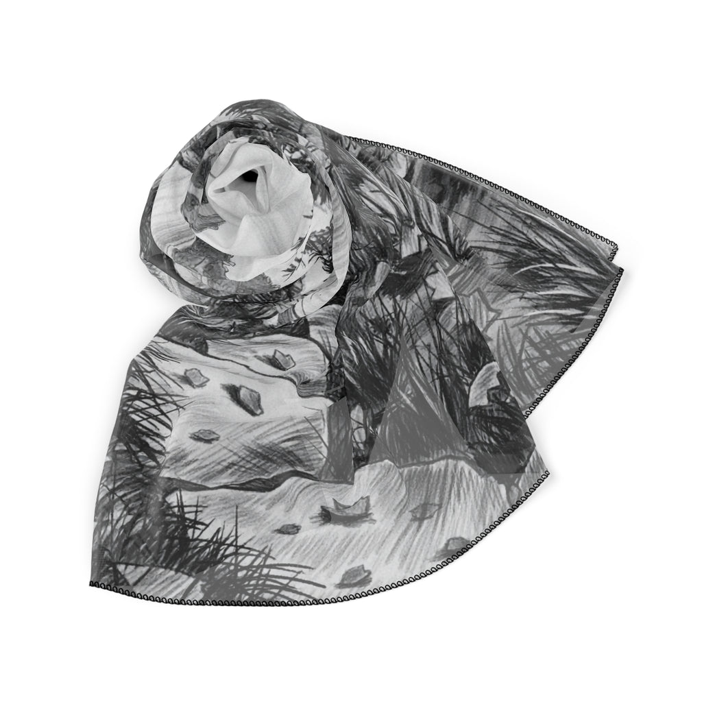 Perrault - Autumn Lakeside Sketch Scarf