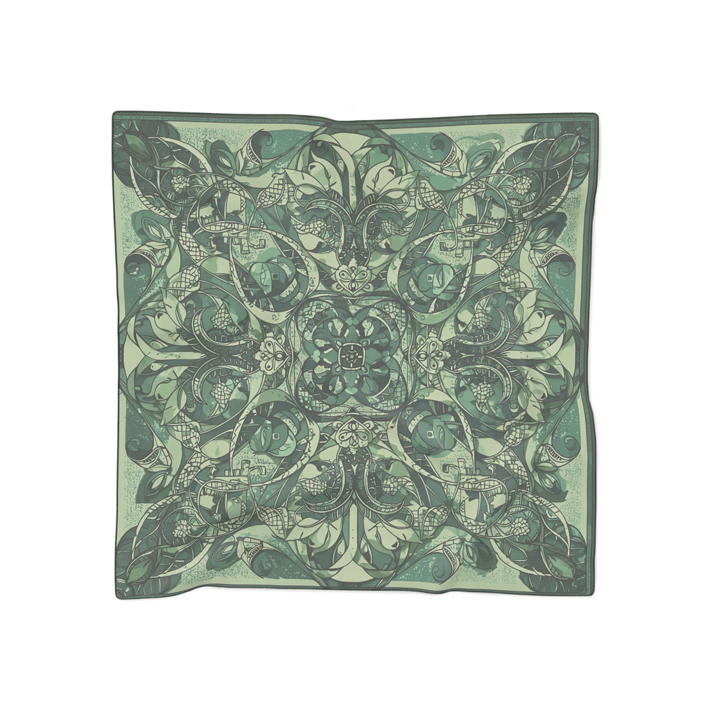Cervellón - Emerald Tapestry Scarf