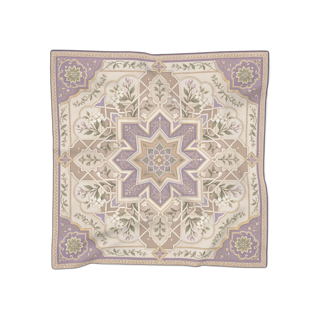 Duchess of Lavender Lattice Scarf