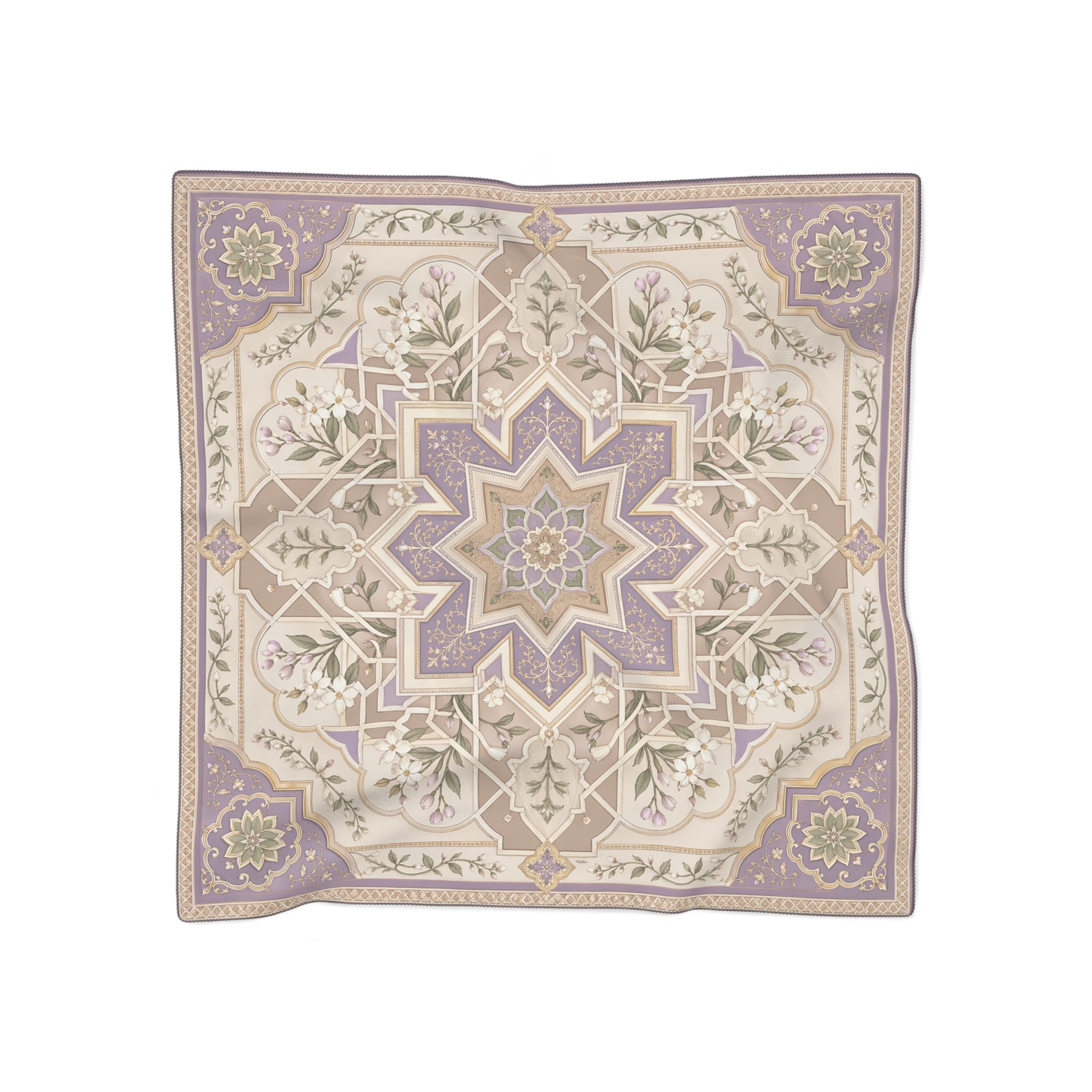 Duchess of Lavender Lattice Scarf