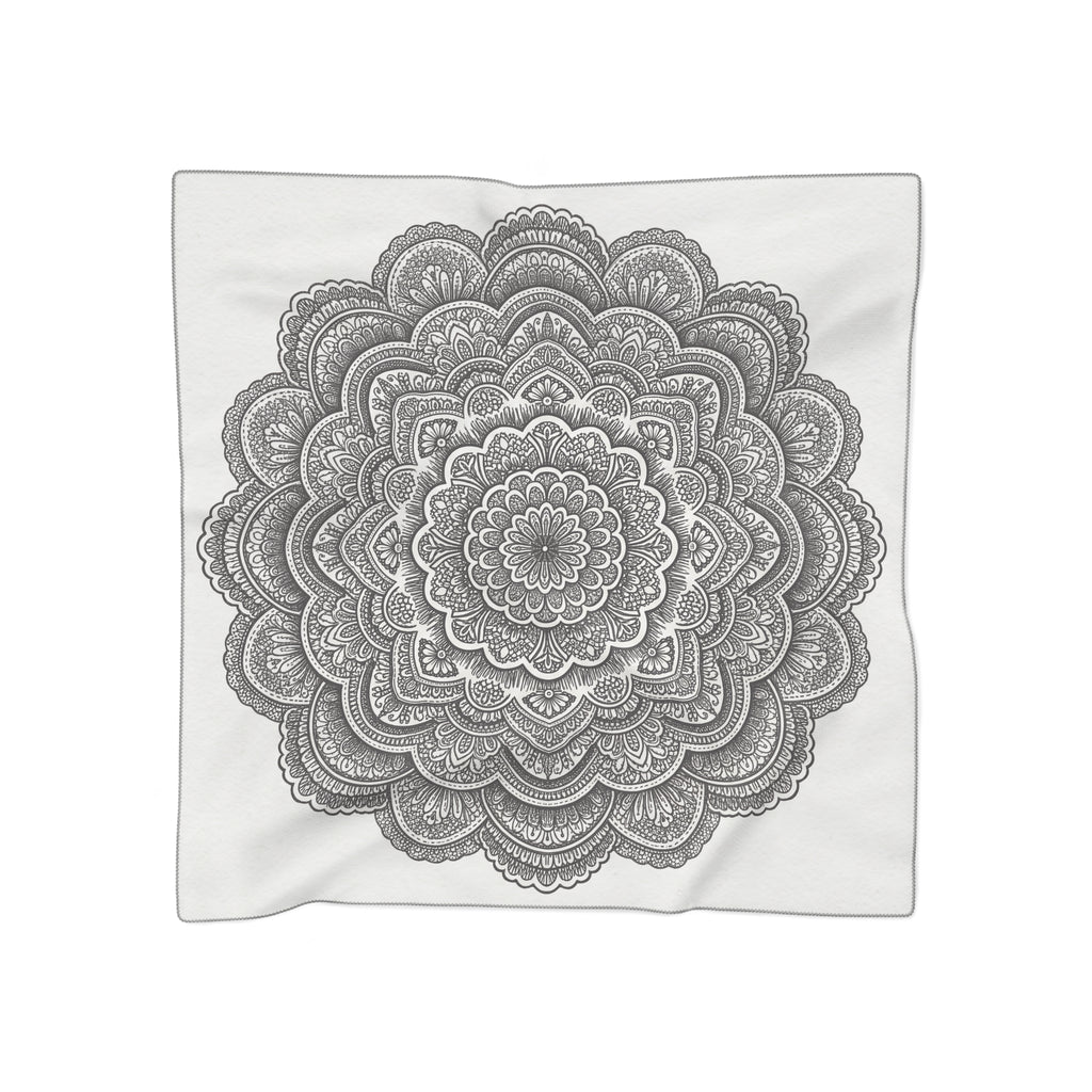 Ashby - Noir Lace Rosette Scarf
