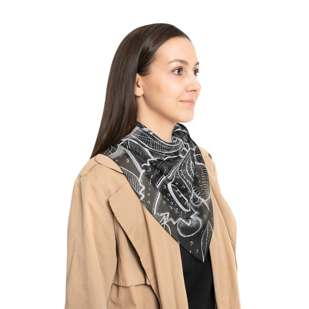 Godolphin - Midnight Ink Bloom Scarf