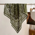 Fonseca - Army Green Cotton Scarf