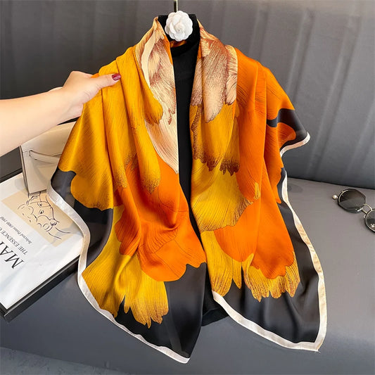 Del Bosque - Golden Bloom Scarf