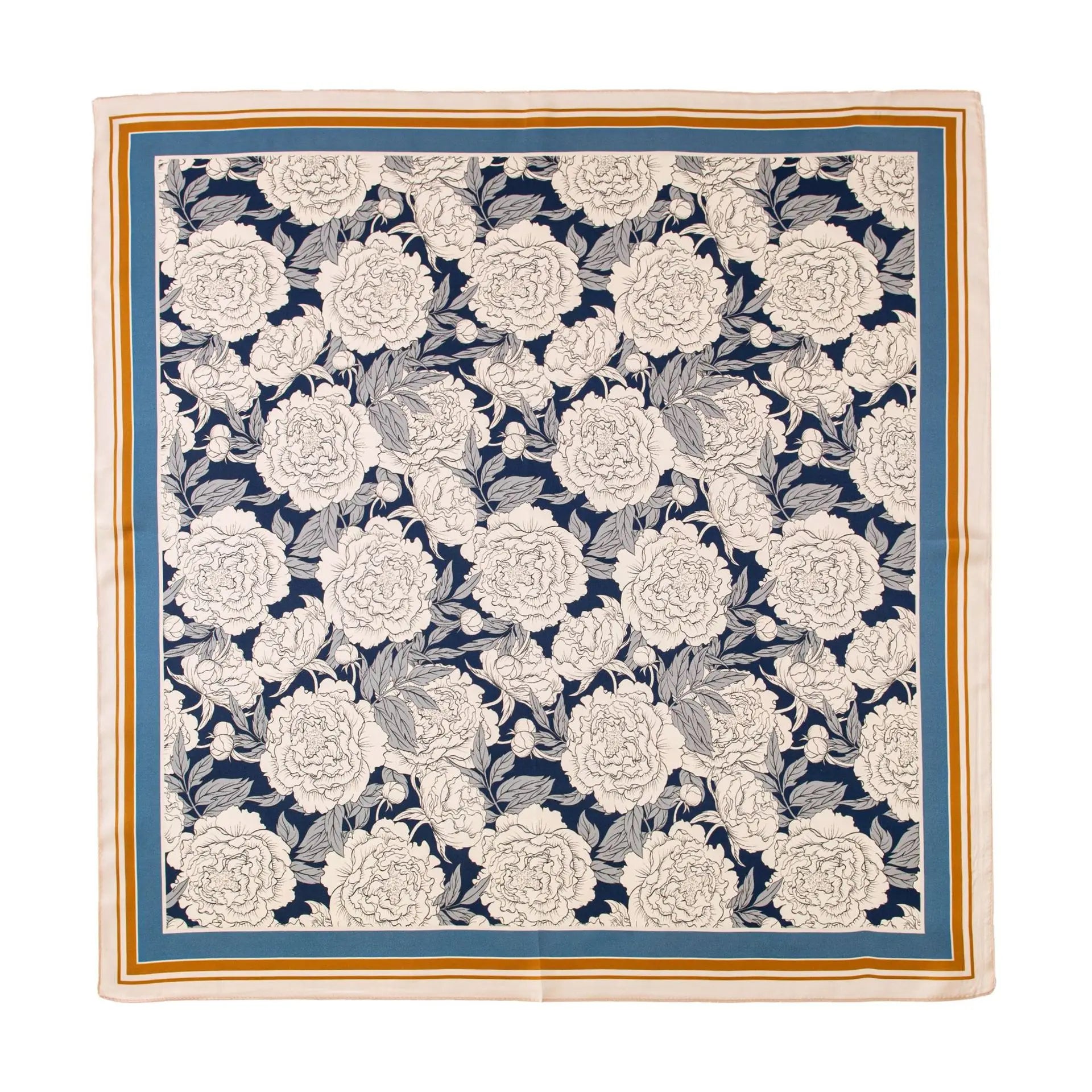 Corcuera - Midnight Peony Scarf