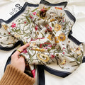 Plantagenet - Botanical Harmony Scarf – Black Frame