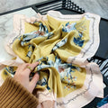 Grosvenor - Magnolia Dream Scarf – Mustard & Blush