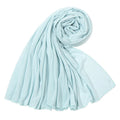 Countess Veil Hijab – Soft Aqua Grace