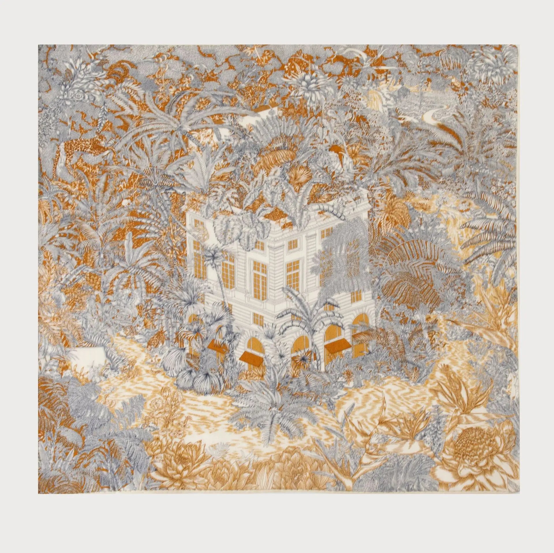 Baglioni - Yellow Coffee Scarf