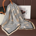 Clermont - Monochrome Maze Scarf