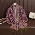 Rohan - Royal Amethyst Shawl