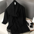 Midnight Black Scarf