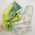 De Vere - Impressionist Garden Scarf – Green & Pastel