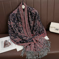 Chantilly - Midnight Paisley Shawl