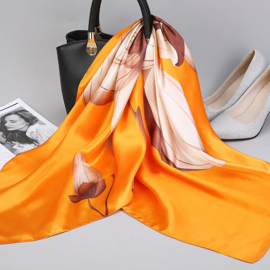 Condé - Golden Petals Scarf