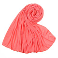 Countess Veil Hijab – Coral Bloom