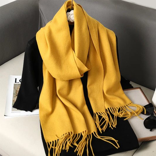 Golden Mustard Scarf
