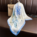Grimaldi - Elegant Blue Lotus Scarf