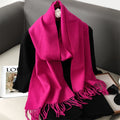 Fuchsia Bloom Scarf