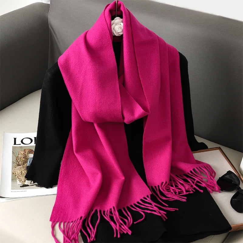 Fuchsia Bloom Scarf