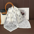 Percy - Ivory & Grey Paisley Scarf