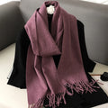 Plum Wine Scarf