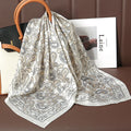 Montague - Golden Paisley Whisper Scarf