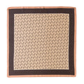 Del Castillo - Mocha Lattice Scarf