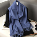 Midnight Indigo Scarf